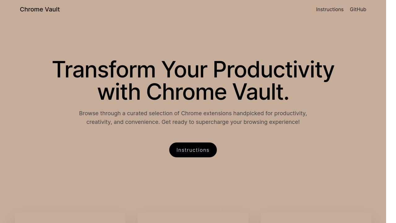 Chrome Vault